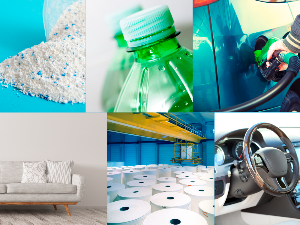 Chematur bildcollage broschyr