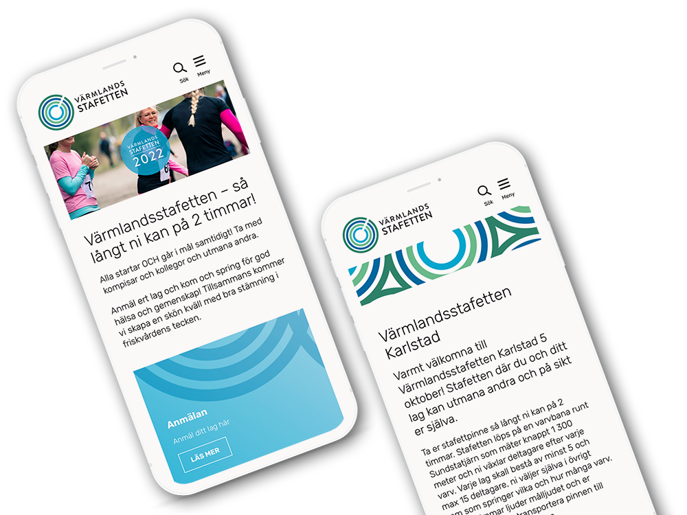Värmlandsstafetten webb mobil