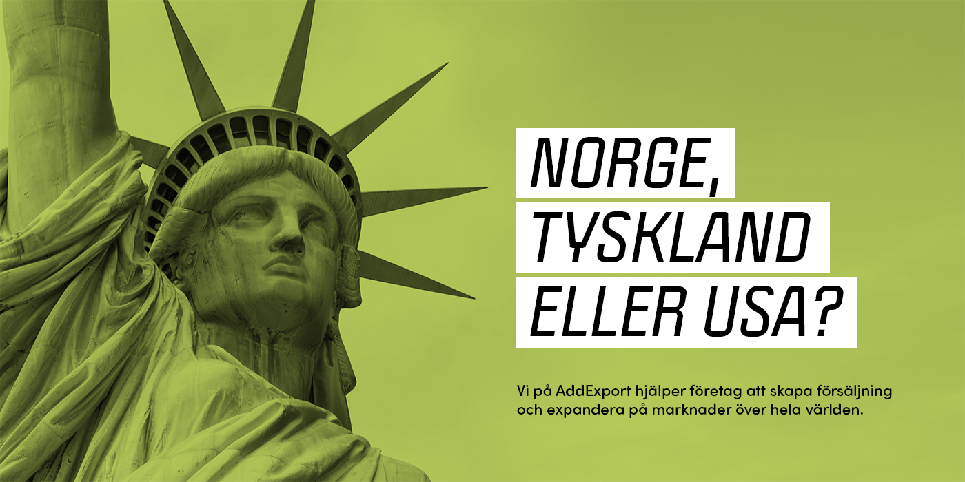 Addexport budskap på bild