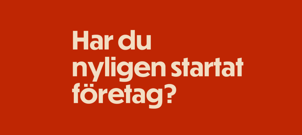 Nyföretagare kampanjbild