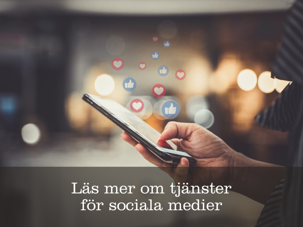 Läs mer om tjänster för sociala medier